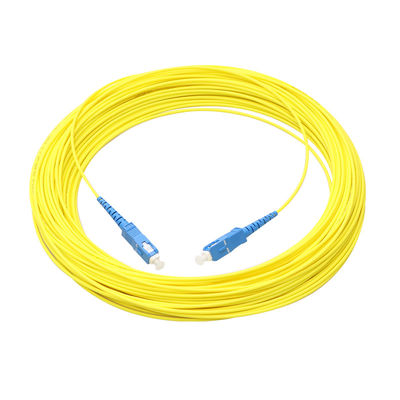 jakość  FTTH Jumper Fiber Cable Assembly SC UPC To SC UPC Single Mode fabryka