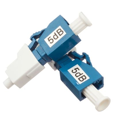jakość  20dB Fiber Optic Cable Attenuator LC SC FC ST Male To Female fabryka