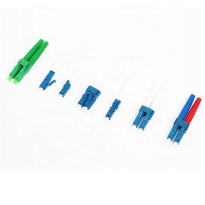 jakość  Multimode LC Fiber Optic Connector With PC UPC APC Polishing Fiber Ferrule fabryka