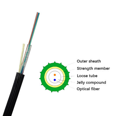 Kabel światłowodowy Micro G652D 2-rdzeniowy jednomodowy o średnicy 3 mm