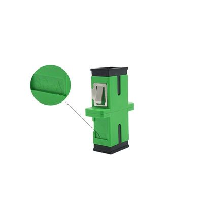 Jednomodowy adapter światłowodowy, łącznik Simplex SC APC do FTTH