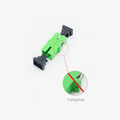Jednomodowy adapter światłowodowy, łącznik Simplex SC APC do FTTH