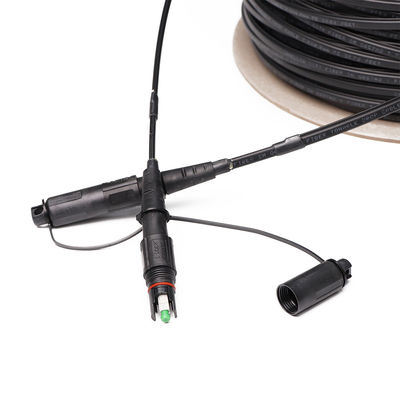 Dostosowany 1 kabel światłowodowy FTTH Rozwiązanie MINI IP OptiTap do SC APC