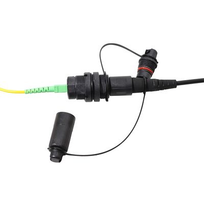 Wstępnie łączony kabel Optitap Drop, hartowany, jednomodowy o długości 50 stóp i 100 stóp