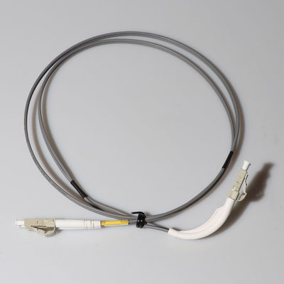 Wielomodowy kabel światłowodowy Duplex SC UPC w kolorze żółtym, kąt 90 stopni