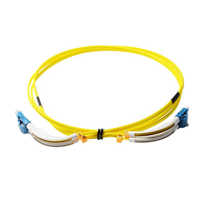 Dostosowany kabel krosowy SC LC o długości 1 m z kątem nachylenia 90 stopni