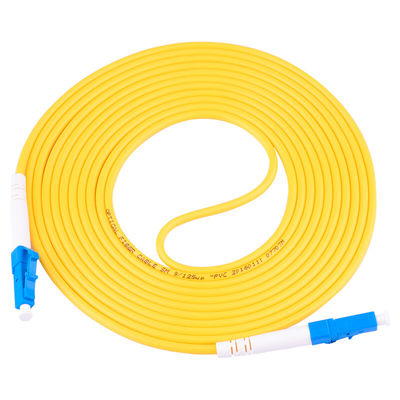 Patchcord światłowodowy FTTH jednomodowy Simplex 2,0 mm 3,0 mm LC UPC