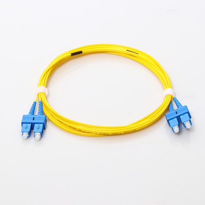 Patchcord światłowodowy FC APC jednomodowy, światłowodowy przewód połączeniowy FTTH
