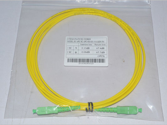 Dostosowany kabel światłowodowy Patchcord SC LC ST FC MTRJ SMA Simplex Duplex