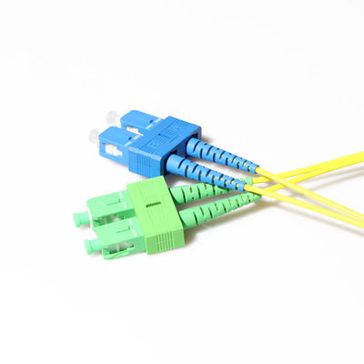 Patchcordy światłowodowe elektryczne SC APC do SC UPC 3 metry