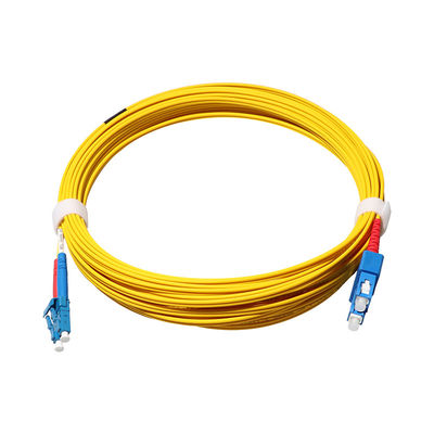 Patchcordy światłowodowe elektryczne SC APC do SC UPC 3 metry