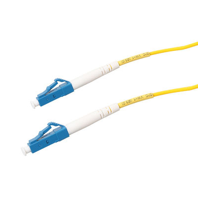 3-metrowy zewnętrzny kabel krosowy LC LC w kolorze żółtym do CATV LAN MAN