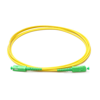 3-metrowy kabel krosowy SC APC Single Mode Simplex 9/125 opancerzony