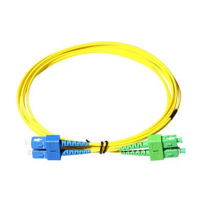 3-metrowy kabel krosowy SC APC Single Mode Simplex 9/125 opancerzony