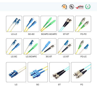 Patchcord światłowodowy FTTH UPC APC ze złączem MTRJ MU DIN