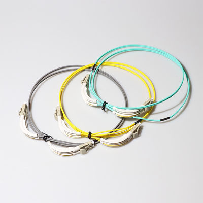 Patchcord światłowodowy SC LC 2,0 mm 3,0 mm z butem kątowym Flex 90 stopni