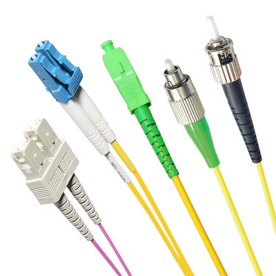 Zespół kabla światłowodowego G652D, patchcord światłowodowy SM UPC APC do sieci CATV
