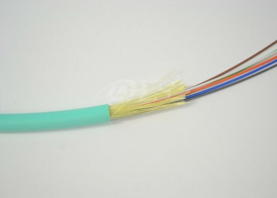 FTTH Wewnętrzny 12-żyłowy kabel światłowodowy OM3 / światłowodowy kabel dystrybucyjny