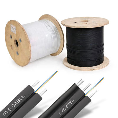 Hurtownia fabryczna 1/2/4/8 rdzeni 1 km Kabel światłowodowy FTTH Cena