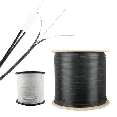 Światłowód 1 rdzeń 1 km 2 km 3 km Bęben ze sklejki Ftth Drop Cable Jednomodowy wewnętrzny kabel światłowodowy