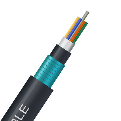 Wysoka jakość pod GR 24 48 96 144 Rdzenie G652d Kabel światłowodowy GYFTY53