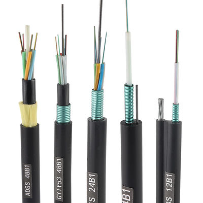 GYFTY 12 24 36 48 72 96 144 288 Rdzeń G652D Jednomodowy kabel światłowodowy z luźną tubą