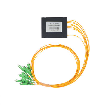 1 × 8 ABS Box PLC Splitter ze złączem 8-stykowym G657A1 Typ włókna