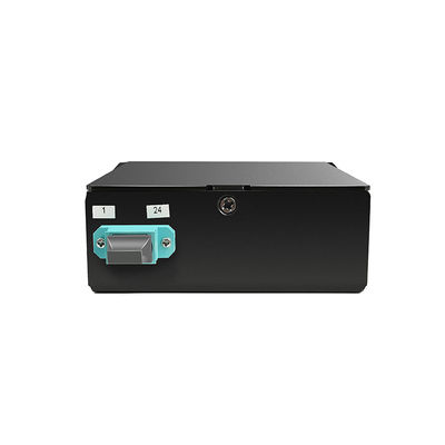 144 rdzenie 19 &quot;1U MTP Fibre MPO Panel krosowy z 4-częściowymi kasetami OM3 MTP-LC