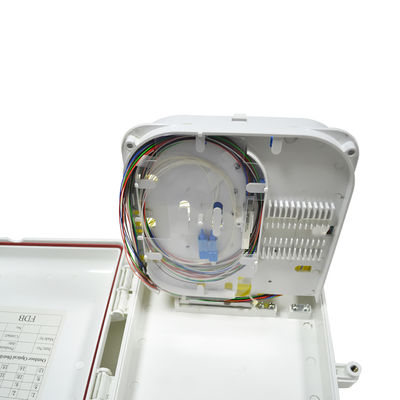 FTTH 16-rdzeniowa skrzynka rozdzielcza, plastikowa skrzynka światłowodowa IP66 Wodoodporna