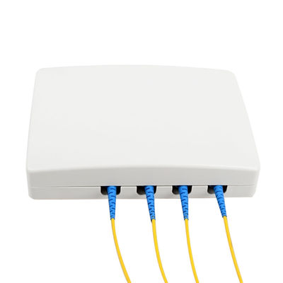 Skrzynka rozdzielcza światłowodowa OEM ODM, skrzynka przyłączeniowa FTTH 4 rdzeń