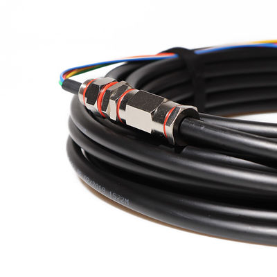 24-rdzeniowy 36-rdzeniowy opancerzony kabel światłowodowy, zewnętrzny wodoodporny kabel krosowy typu pigtail