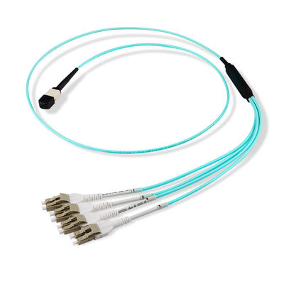 8-rdzeniowy 12-rdzeniowy kabel światłowodowy Patchcord męski żeński Fanout Breakout MPO MTP do LC