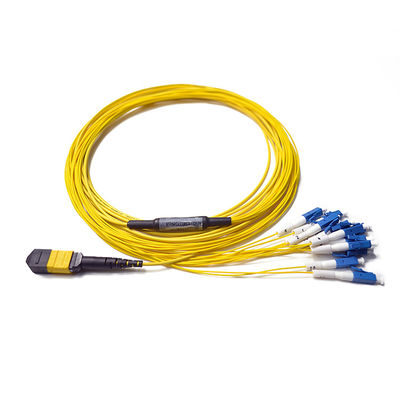 8-rdzeniowy 12-rdzeniowy kabel światłowodowy Patchcord męski żeński Fanout Breakout MPO MTP do LC