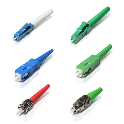 Złącze światłowodowe FC LC SC ST do kabla 0,9 mm 2,0 mm 3,0 mm