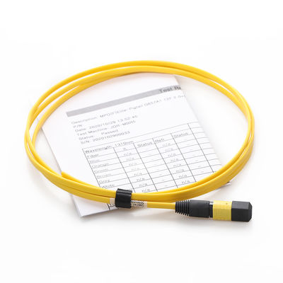 Jednomodowy kabel światłowodowy G657a1 MPO MTP 12F 1,5M dla FTTX FTTX