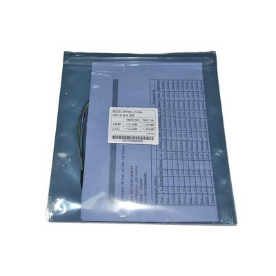 Dostosowany zespół kabla światłowodowego 12-rdzeniowy MPO Męski LC Fibre 0,9 mm Fanout