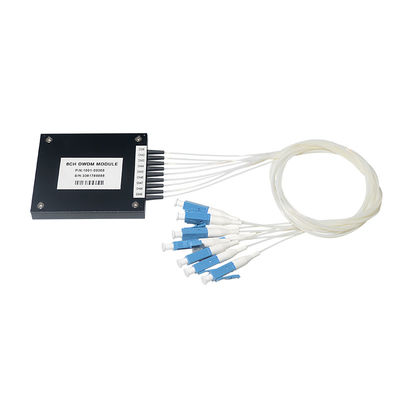 Rozdzielacz światłowodowy 1X2 FWDM DWDM 3 porty 100G 200G dla systemów sieciowych WDM
