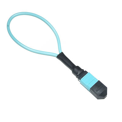 MPO Fiber Optic Loopback 24 rdzenie OM4 z certyfikatem ISO9001