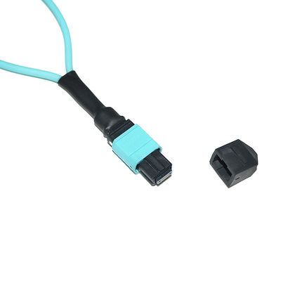 MPO Fiber Optic Loopback 24 rdzenie OM4 z certyfikatem ISO9001