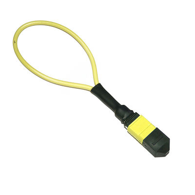 MPO Fiber Optic Loopback 24 rdzenie OM4 z certyfikatem ISO9001