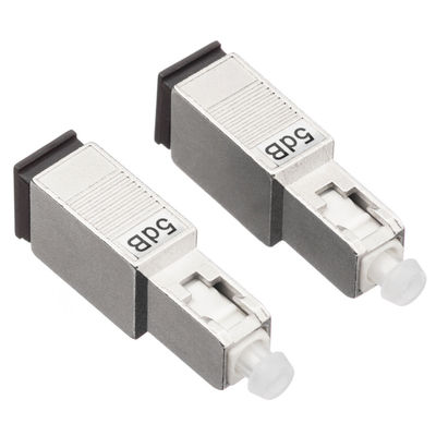 Tłumik światłowodowy Simplex 2,0 mm, tłumik 5db SC APC z metalowym tworzywem sztucznym