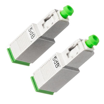 Tłumik światłowodowy Simplex 2,0 mm, tłumik 5db SC APC z metalowym tworzywem sztucznym