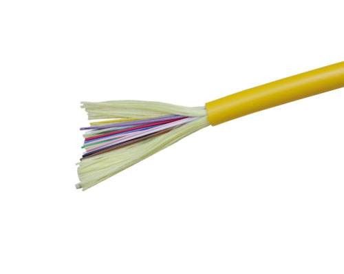 FTTH Wewnętrzny 12-żyłowy kabel światłowodowy OM3 / światłowodowy kabel dystrybucyjny