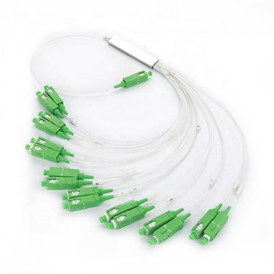 Rozdzielacz optyczny Fiber PLC 1x4, rozdzielacz rur stalowych SC APC Micro