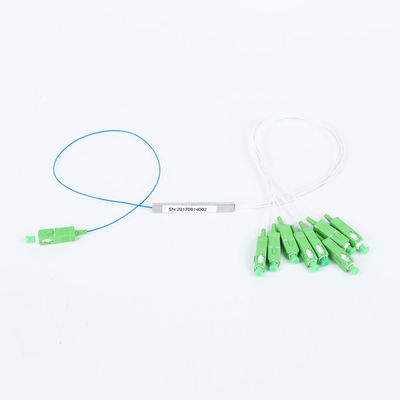 Rozdzielacz światłowodowy Micro Mini Module FTTH 1x6 SC APC o długości fali 1260 nm