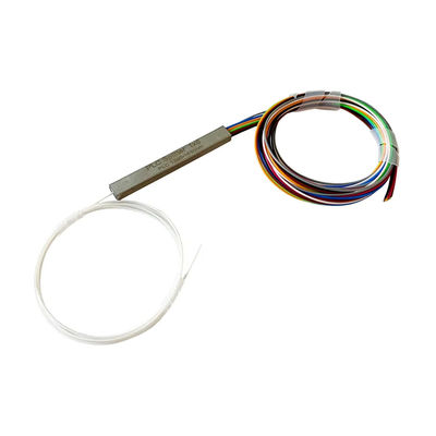 Rozdzielacz światłowodowy Mini Steel Tube PLC 1x4 bez złącza 1M OEM