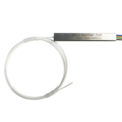 Rozdzielacz światłowodowy Mini Steel Tube PLC 1x4 bez złącza 1M OEM