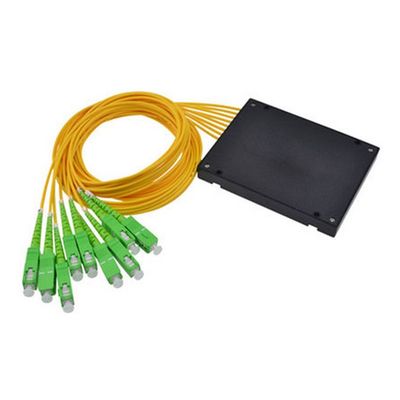1 × 8 ABS Box PLC Splitter ze złączem 8-stykowym G657A1 Typ włókna
