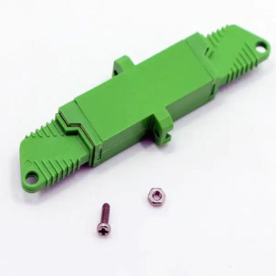 Adapter światłowodowy Simplex, adapter SM SX E2000 APC z kołnierzem