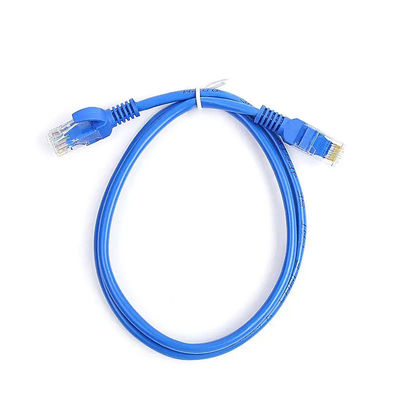 Dostosowany kabel krosowy Ethernet, kabel krosowy Rj45 Cat 6 do komputera